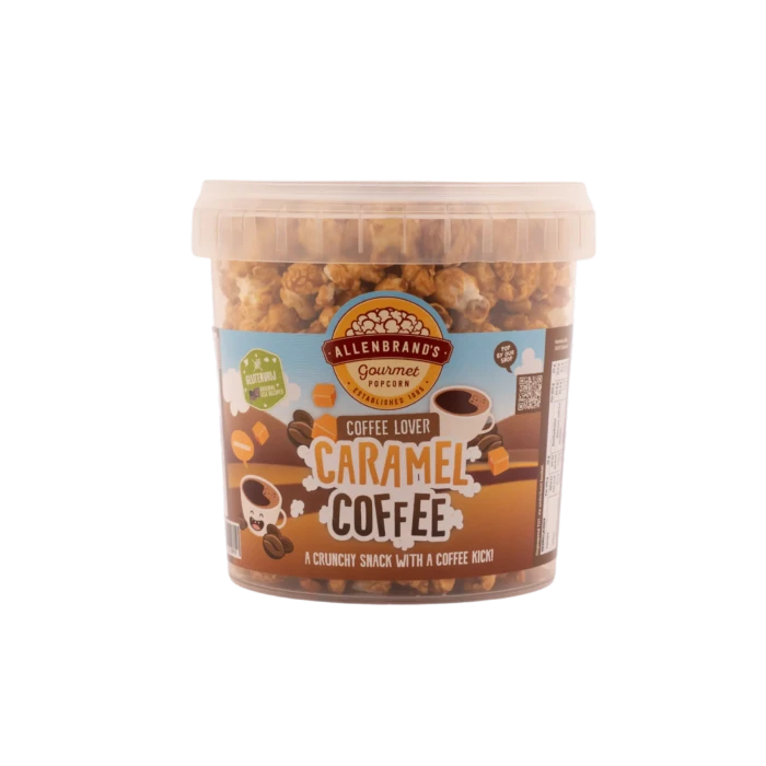Allenbrands Gourmet Popcorn Coffee Caramel Popcorn