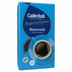 Caféclub Supercreme Naturmild Gemalen Koffie 500 G.