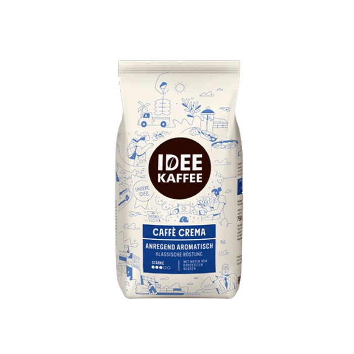 Idee Kaffee Caffè Crema Classic Koffiebonen 750 G.