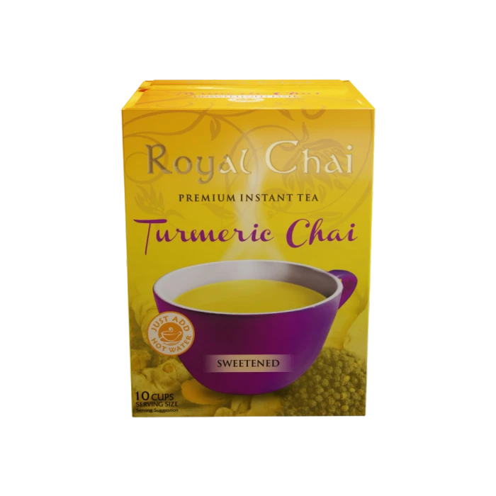 Royal Chai Turmeric Chai Latte (gezoet)